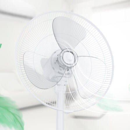 พัดลมตั้งพื้น 16 นิ้ว Midea MFS160M0ADWH  สีขาว_3